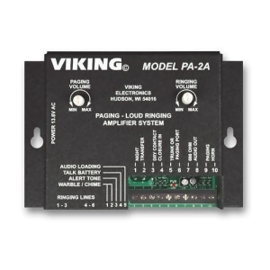 Viking Pa-2a Paging Loud Ringer With 8 Ohm Horn - All
