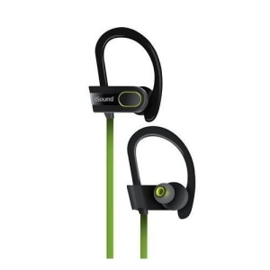 Isound Dg-dghp-5626 Sport Tone Dynamic Bt Earbuds Green/blk - All