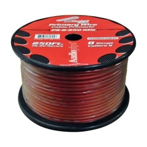 Audiopipe Ps8rd Audiopipe Flexible Power Cable Red 250 ft. - All