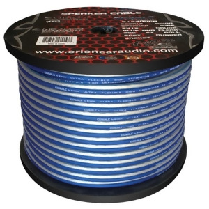 Orion S12300pb Cobalt Orion Speaker Wire 12 Gauge Blue/Clear 300ft - All