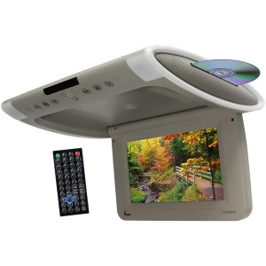 Tview T101dvfd-gr Tview 10.1 Wide Screen Flip Down w/Built in Slot Type Dvd Player Gray - All