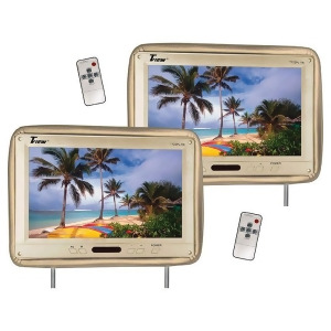 Tview T122pl-tn Tview 12.1 Headrest Monitor Ir Transmitter Remotes Tan Pair - All