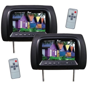 Tview T726pl-bk Tview 7 Tft/lcd Car Headrest and MonitorPair Black - All