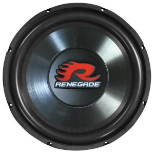 Renegade Rxw1200 Renegade 12 Woofer 600W Max 4 Ohm Black - All
