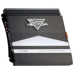 Lanzar Vct2210 Lanzar 2000W 2 Channel High Power Mosfet Amplifier - All
