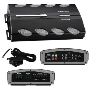 Audiopipe Aqx-360.4 Amplifier Audiopipe 2500W 4ch Remote bass boost - All