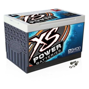 Xs Power D3400 Xs Power 2500/4000W 12V Bci Group 34 Agm Battery 1000Ah - All