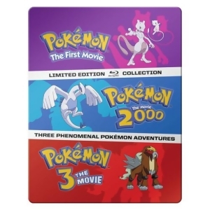Pokemon Movies 1-3 Collection Blu-ray/3pk - All