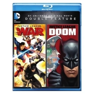 Dcu Justice League-doom/dcu Justice League-war Blu-ray/dbfe - All