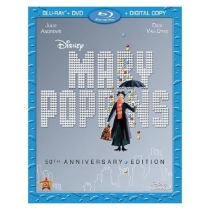 Mary Poppins 50Th Anniversary Edition Blu-ray/dvd/dc/2 Disc - All