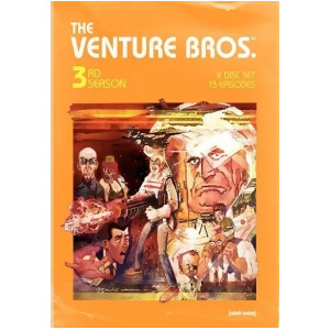 Venture Bros-season 3 Dvd/ws-16 9/Eng-sub/2 Disc - All