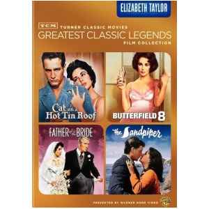 Tcm Greatest Classic Films-legends-elizabeth Taylor Dvd/2 Disc/4fe - All