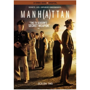 Manhattan-2nd Season Dvd/dc/3discs/eng/eng Sub/fren/sp Sub/eng Sdh/ws/5.1 - All
