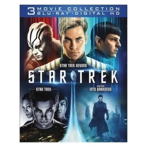 Star Trek Trilogy Collection Blu Ray W/digital Hd 3Discs - All