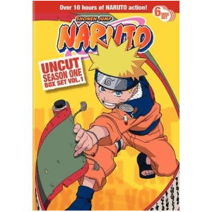 Naruto Uncut-season 1 V01 Dvd/6 Disc/box Set/ff-4x3 - All