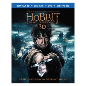 Hobbit-battle Of Five Armies Blu-ray/3d/4 Disc Combo 3-D - All