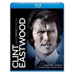 Clint Eastwood-4 Movie Thriller Collection Blu Ray 4Discs - All