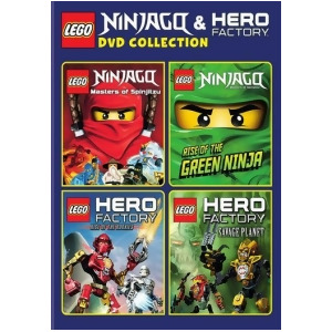 Lego-ninjago The Hero Factory Dvd/4 Disc - All