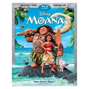 Moana Blu-ray/dvd/digital Hd/2 Disc - All