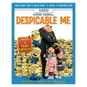 Despicable Me 3D Blu Ray/br/dvd W/digital Copy/ultrav 3-D - All