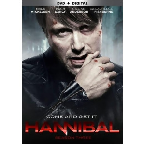 Hannibal-3rd Season Dvd Ws/eng/eng Sub/fren/span Sub/eng Sdh/5.1dd/4disc - All