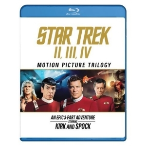 Star Trek-motion Picture Trilogy Blu Ray 2016 Repackage - All