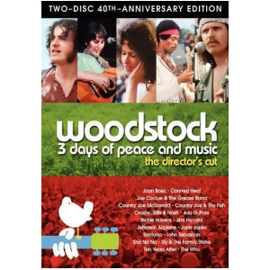 Woodstock-3 Days Of Peace Music-40th Anniv Dvd/special Edition/2 Disc - All