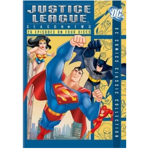 Justice League Of America-season 2 Dvd/4 Disc/p S-1.33/fr-sp Sub - All