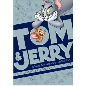 Tom Jerry Deluxe Anniversary Collection Dvd/2 Disc/30 Episodes/eco - All