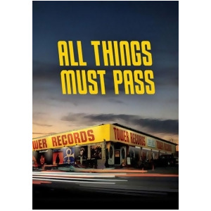 Mod-all Things Must Pass-rise/fall Of Tower Records Dvd/non-returnable - All