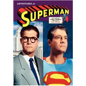 Adventures Of Superman-seasons 3 4 Dvd/5 Disc/p S-1.33/fr-eng Sub - All