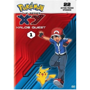 Pokemon The Series-xy Kalos Quest-set 1 Dvd/3 Disc - All