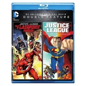 Dcu Justice League-flashpoint Paradox/crisis On Two Earths Blu-ray/dbfe - All