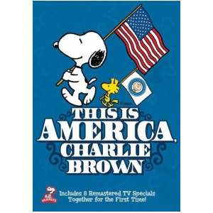 Peanuts-this Is America Charlie Brown Dvd/2 Disc/4pk - All