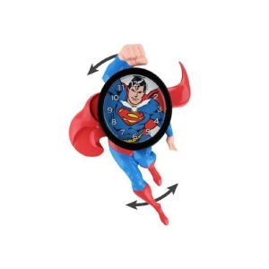 Superman Clock 3D Motion Nla - All