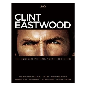Clint Eastwood-universal Pictures 7-Movie Collection Blu Ray 4Discs - All