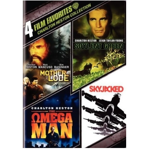 4 Film Favorites-charleton Heston Dvd/4fe/mother L/soylent/omega/sky J - All