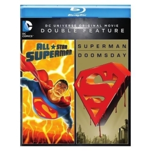 Dcu All-star-superman/superman Doomsday Blu-ray/dbfe - All
