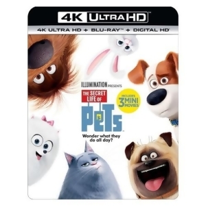 Secret Life Of Pets Blu-ray/4kuhd Mastered/ultraviolet/digital Hd - All