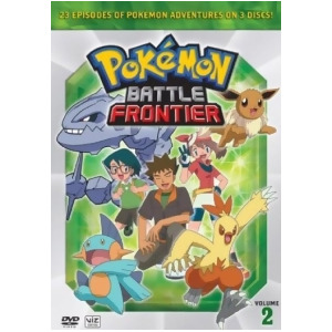 Pokemon-v02-battle Frontier Box Set Dvd/3 Discs/23eps - All