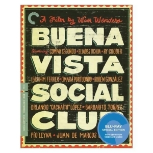 Buena Vista Social Club Blu Ray Ws/1.77 1/5.1 Surr Dts-hd - All