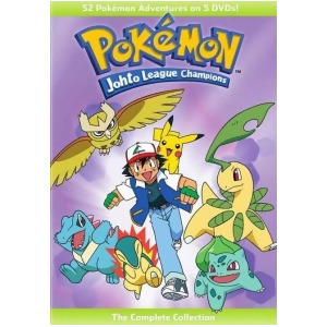 Pokemon-johto League Champions-complete Collection Dvd/5 Disc - All