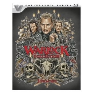 Warlock 1-3 Collection Blu Ray Ws/eng/span Sub/eng Sdeh/2.0 Dts-hd/2discs - All