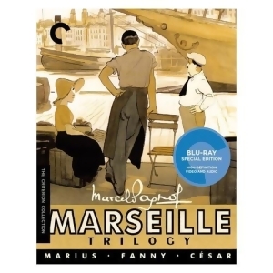 Marseille Trilogy-marius/fanny/cesar Blu Ray Ws/1.19 1/1.37 1/B W/3dvd - All
