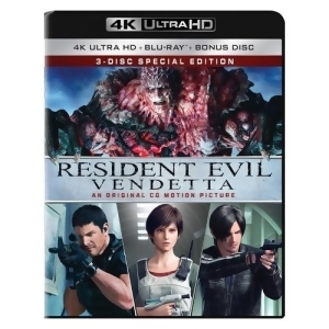 Resident Evil-vendetta Blu-ray/4kuhd Mastered/ultraviolet/digital Hd - All