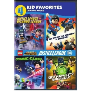 4 Kids Favorites-lego Dc Super Heroes Dvd/no Figure - All