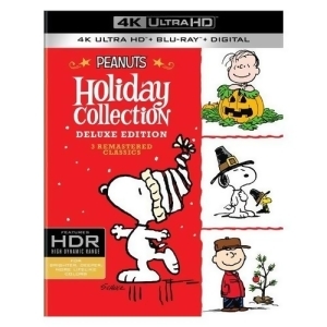 Peanuts-holiday Collection Blu-ray/4k-uhd/uv/3pk/cmas/thanks/pumpkin - All