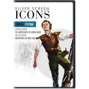 Silver Screen Icons-errol Flynn Dvd/4fe - All