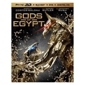 Gods Of Egypt Blu Ray/dvd/3dbr/digital Hd 3-D - All