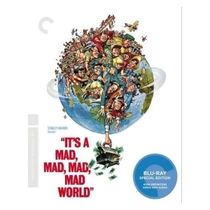 Its A Mad Mad Mad Mad World Blu Ray Ws/2.76 1/16X9/2discs - All